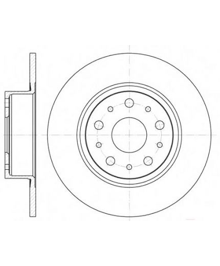 REMSA Тормозной диск