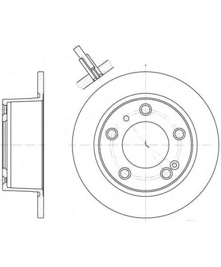 REMSA Тормозной диск
