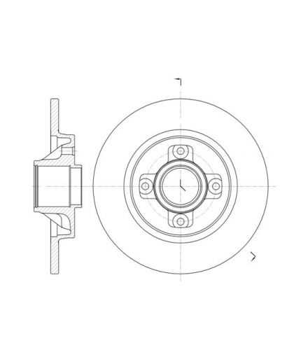 REMSA Тормозной диск