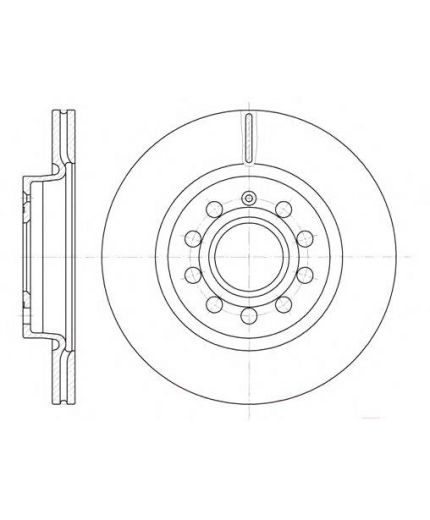 REMSA Тормозной диск