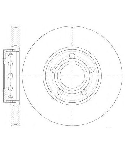 REMSA Тормозной диск