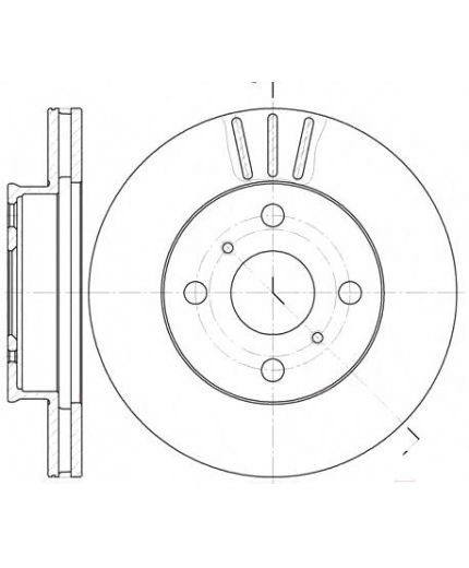 REMSA Тормозной диск