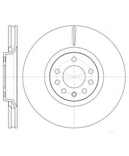 REMSA Тормозной диск