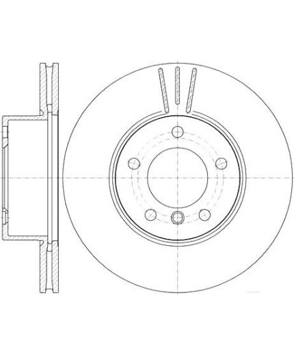REMSA Тормозной диск