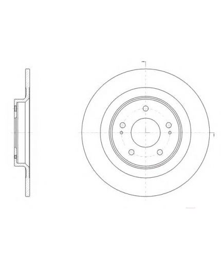 REMSA Тормозной диск