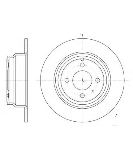 REMSA Тормозной диск