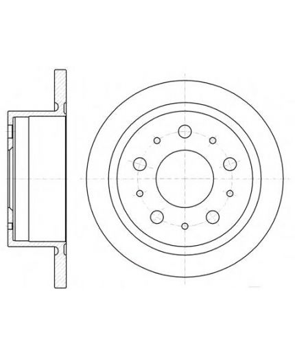REMSA Тормозной диск