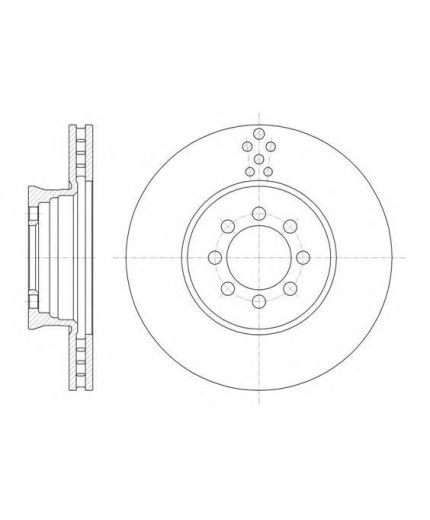 REMSA Тормозной диск