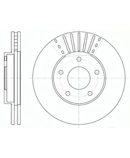 REMSA Тормозной диск
