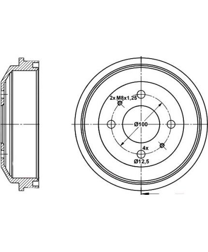 Hyundai/Kia Тормозной диск