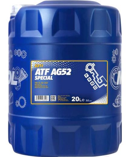 Трансмиссионное масло MANNOL ATF AG52 Automatic Special (VW, Audi) 20л