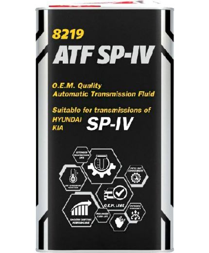 Трансмиссионное масло MANNOL 8219 ATF O.E.M. for SP-IV 4л METAL
