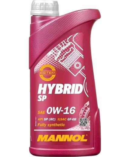 Моторное масло MANNOL 7920 Hybrid SP 0W-16 1л ESTER