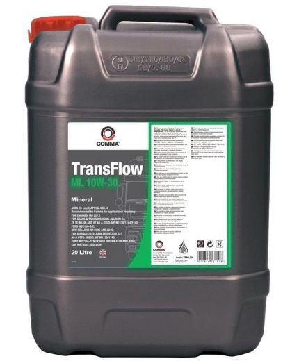 Моторное масло COMMA TRANSFLOW ML 10W-30 20л