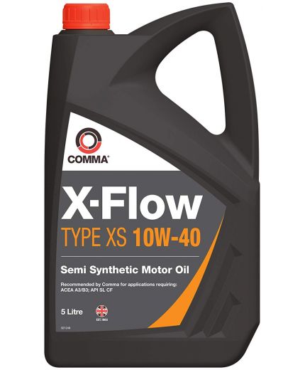 Моторное масло COMMA X-FLOW TYPE XS 10W-40 5л.
