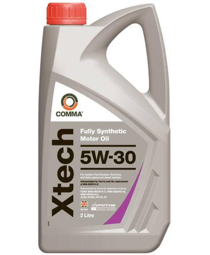 Моторное масло COMMA Xtech 5W-30 2л