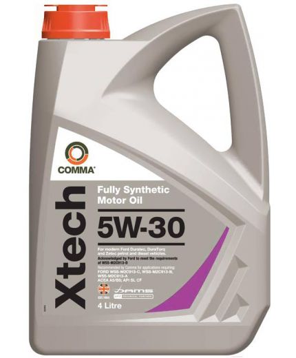 Моторное масло COMMA Xtech 5W-30 4л