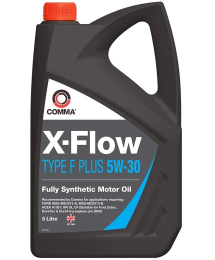 Моторное масло COMMA X-FLOW TYPE F PLUS 5W-30 5л