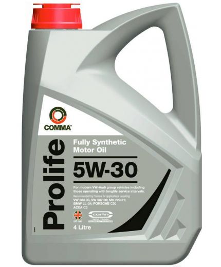 Моторное масло COMMA PROLIFE 5W-30 4л