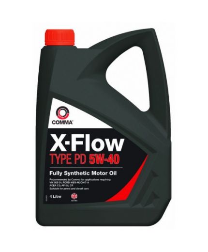 Моторное масло COMMA X-FLOW TYPE F PLUS 5W-30 4л