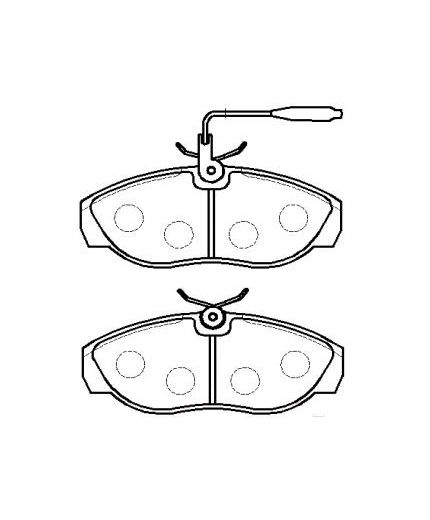 HSB Колодки дисковые