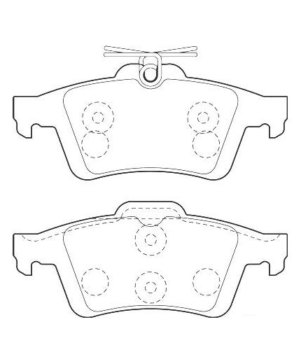 Valeo Колодки дисковые