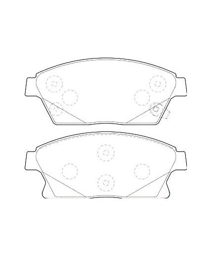 Valeo Колодки дисковые