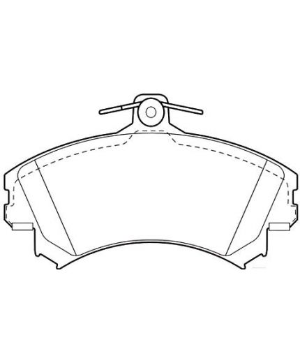 Valeo Колодки дисковые