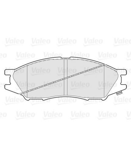 Valeo Колодки дисковые