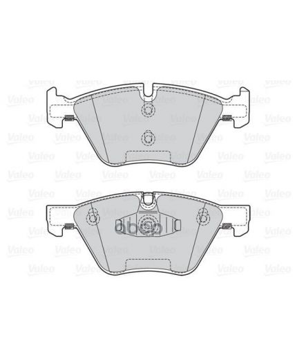 Valeo Колодки дисковые