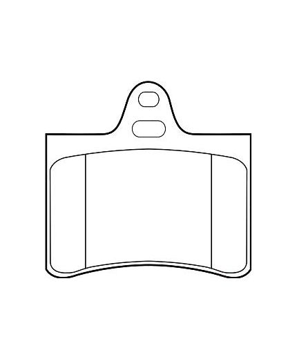 Valeo Колодки дисковые задние