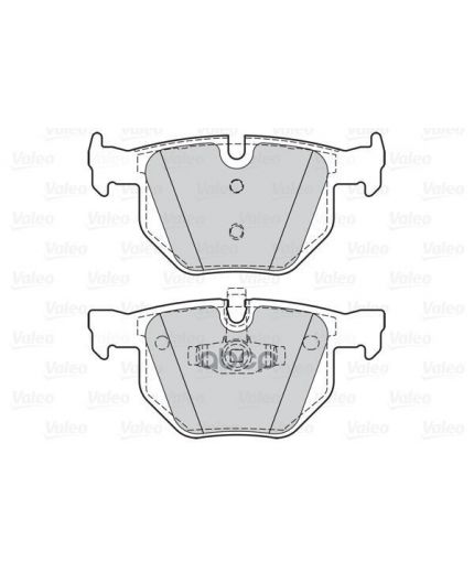 Valeo Колодки дисковые