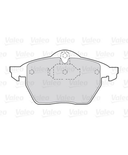 Valeo Колодки дисковые передние