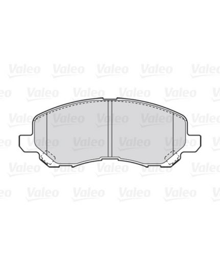 Valeo Колодки дисковые передние