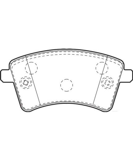 Valeo Колодки дисковые передние