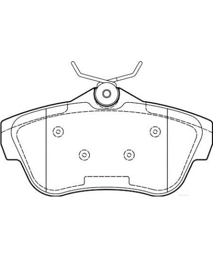 Valeo Колодки дисковые