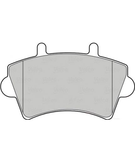 Valeo Колодки дисковые