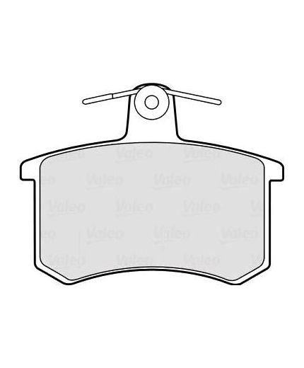 Valeo Колодки дисковые