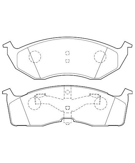 Valeo Колодки дисковые
