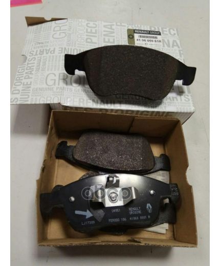 RENAULT Колодки дисковые