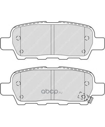 Ferodo Колодки дисковые задние