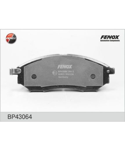 FENOX Колодки дисковые