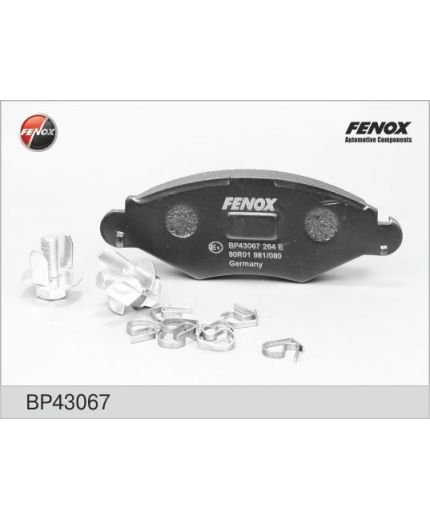 FENOX Колодки дисковые
