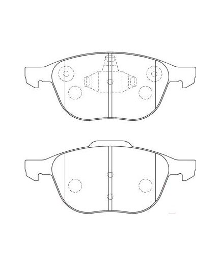 Akebono Колодки дисковые