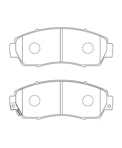 Akebono Колодки дисковые