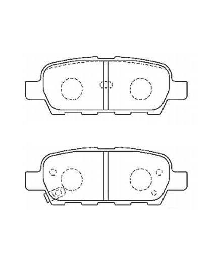 Akebono Колодки дисковые
