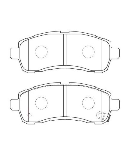 Akebono Колодки дисковые