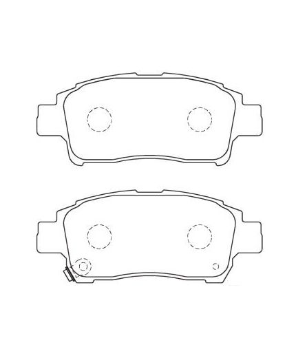 Akebono Колодки дисковые передние