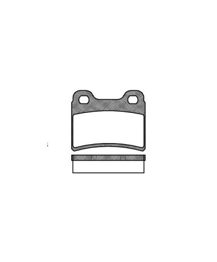 REMSA Колодки дисковые 4 шт