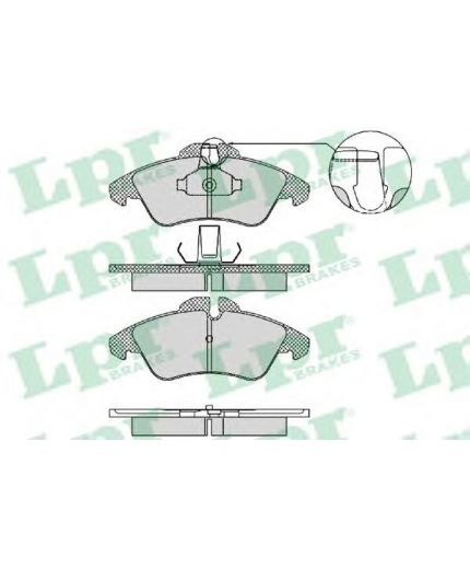 LPR Колодки дисковые